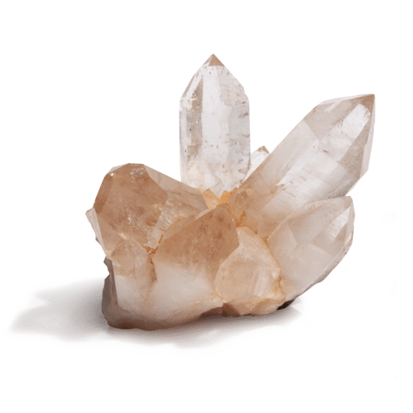 Blush Samadhi Large pointed Cluster